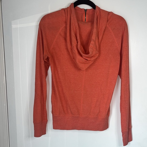 Orange Nike zip up hoodie. - Picture 3 of 6